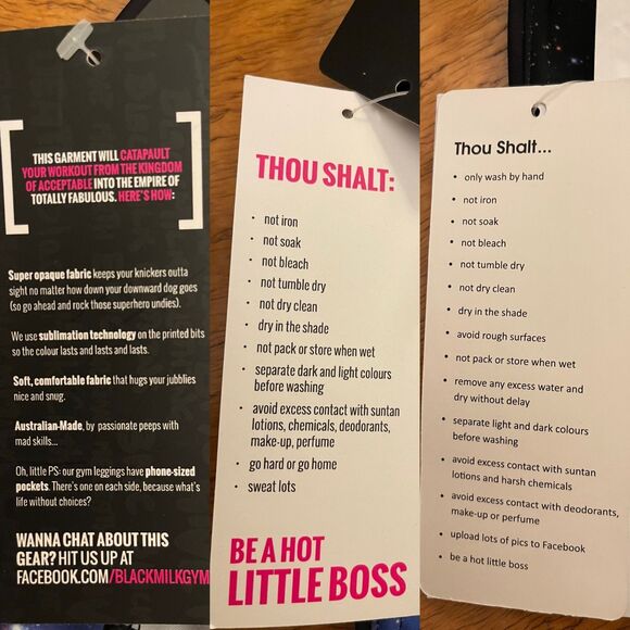 BlackMilk Galaxy Combat Crop Leggings | Horse Head Nebula Print, BNWT, Size M - Picture 9 of 12